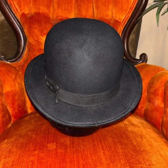 Welsh Driscoll & Buck 50s era Bowler Hat 7 1/8​ - Picture 3 of 10